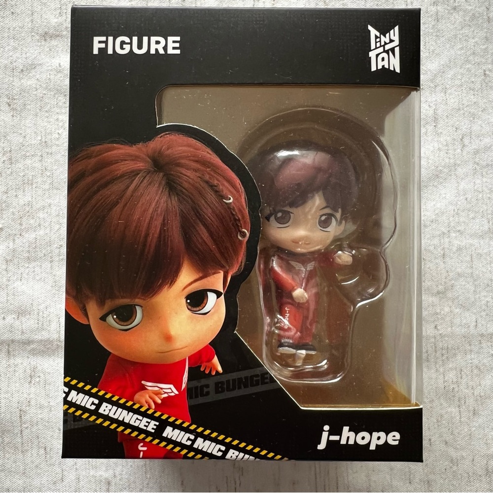 J Hope Official BTS Tiny Tan Mic Drop Figure